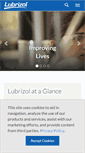 Mobile Screenshot of lubrizol.com
